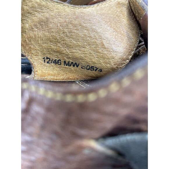 Born Brown Leather Fisherman Comfort Strap Casual Sandals Men’s Sz 46EU/12M US - Picture 10 of 16